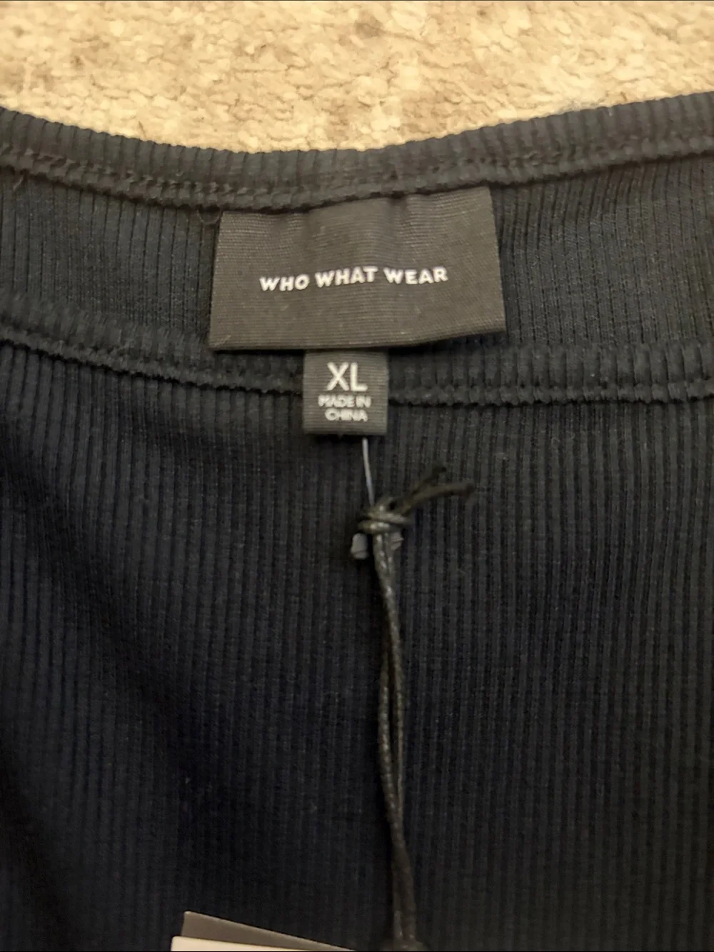 NWT Who What Wear Black Maxi Dress- Classic A-Line - Picture 2 of 3